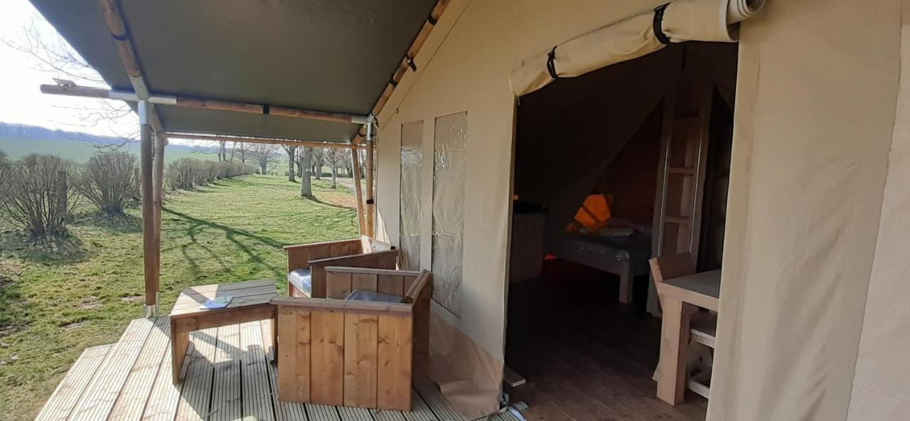 Tente Familiale Au Camping Hautoreille Bannes  Exterior photo